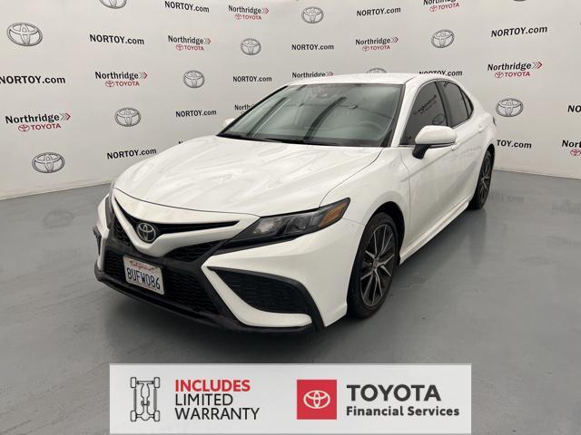 used 2021 Toyota Camry car, priced at $24,995