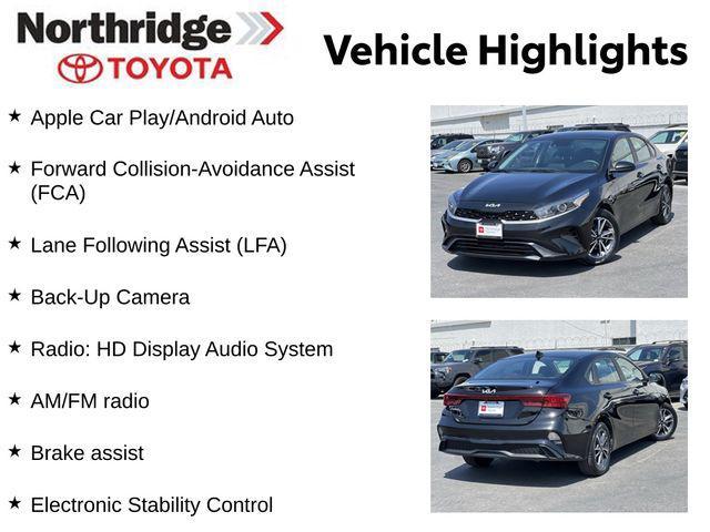 used 2022 Kia Forte car, priced at $17,500