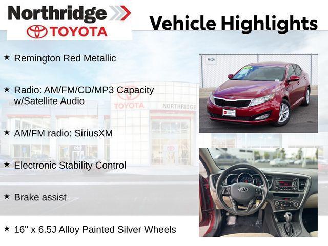 used 2013 Kia Optima car, priced at $7,990