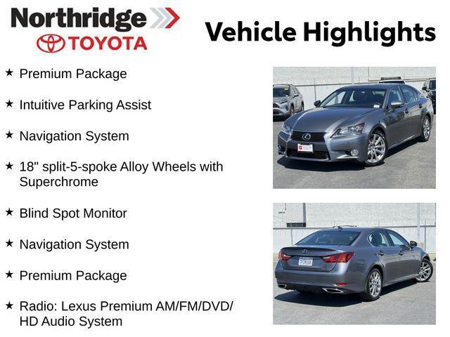 used 2015 Lexus GS 350 car, priced at $21,500