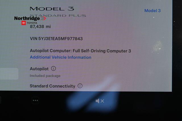 used 2021 Tesla Model 3 car, priced at $22,850