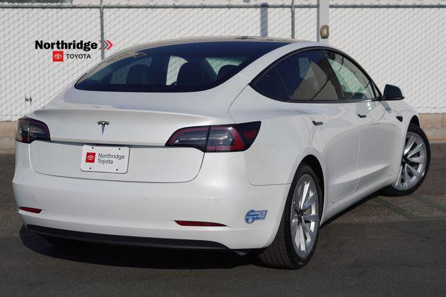 used 2021 Tesla Model 3 car, priced at $22,850