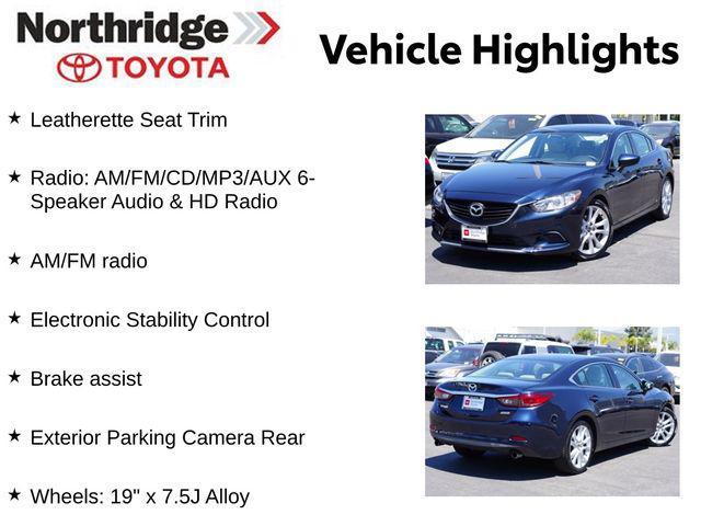 used 2015 Mazda Mazda6 car, priced at $12,450