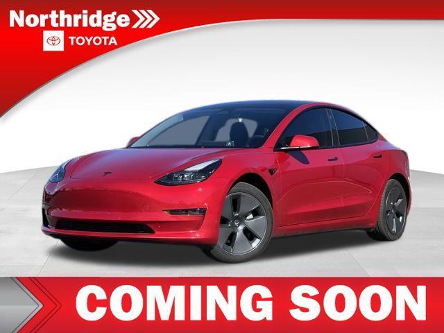 used 2023 Tesla Model 3 car, priced at $27,995