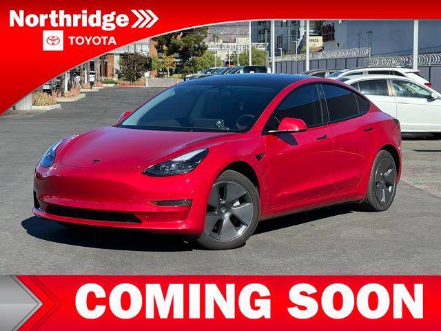 used 2023 Tesla Model 3 car, priced at $27,995