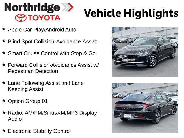 used 2021 Hyundai Sonata car, priced at $18,900