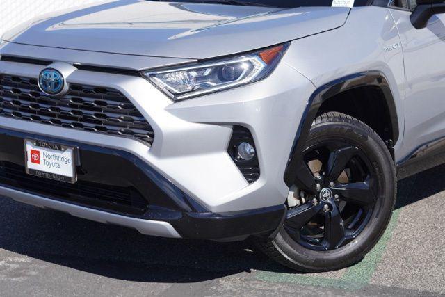 used 2021 Toyota RAV4 Hybrid car, priced at $29,750