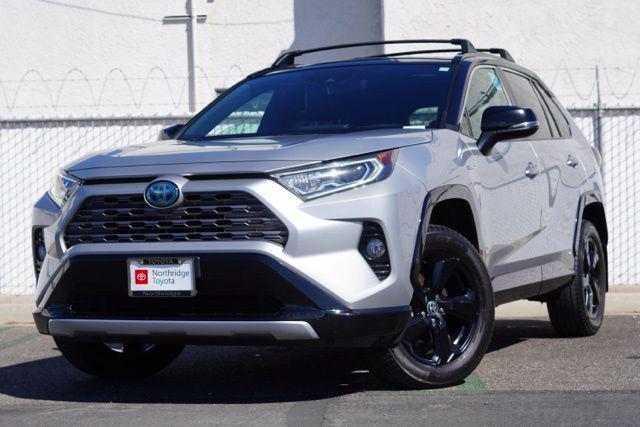 used 2021 Toyota RAV4 Hybrid car, priced at $29,750