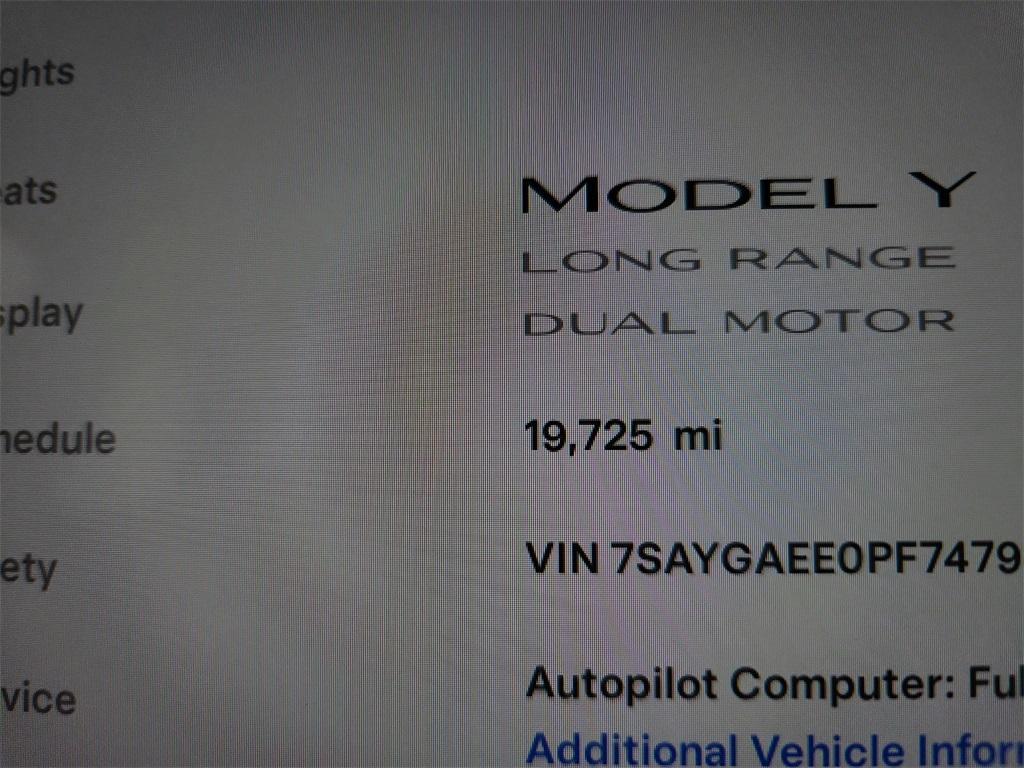 used 2023 Tesla Model Y car, priced at $30,992