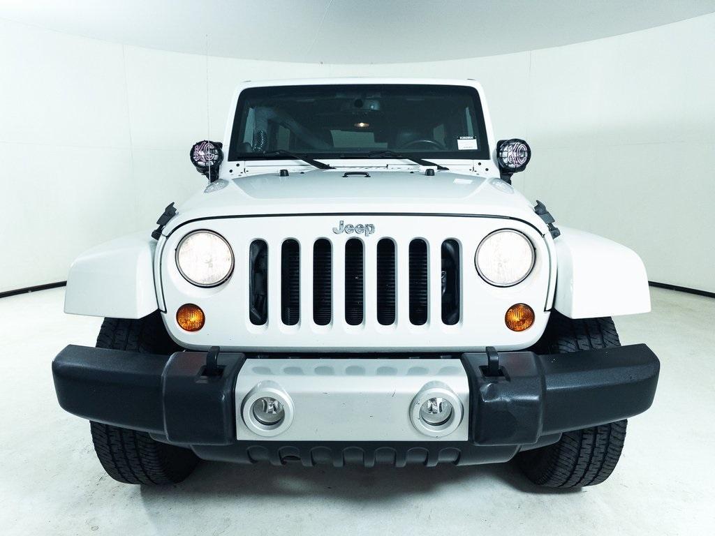 used 2013 Jeep Wrangler Unlimited car, priced at $19,992