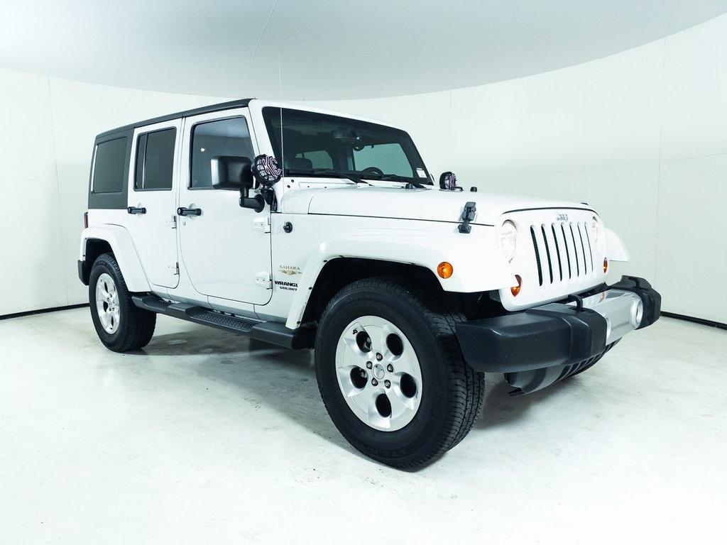 used 2013 Jeep Wrangler Unlimited car, priced at $19,992