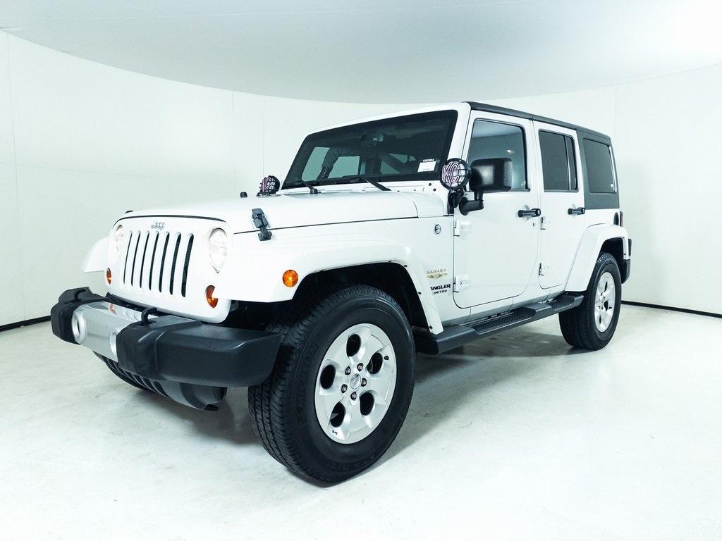 used 2013 Jeep Wrangler Unlimited car, priced at $19,992