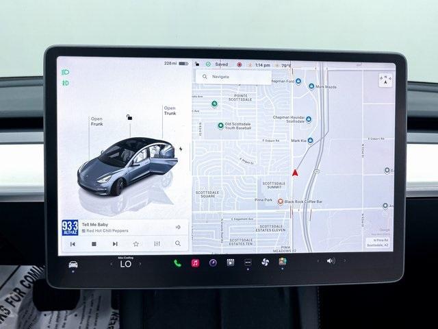 used 2022 Tesla Model 3 car, priced at $25,692