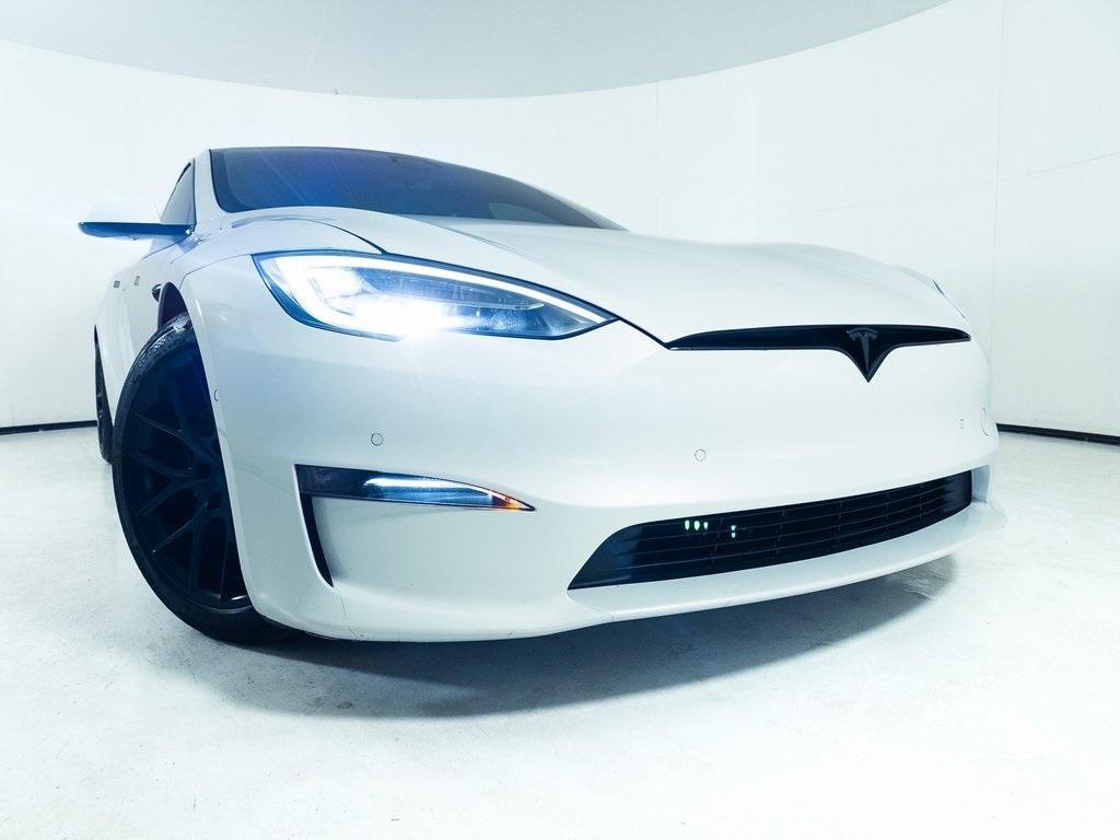 used 2021 Tesla Model S car, priced at $48,381