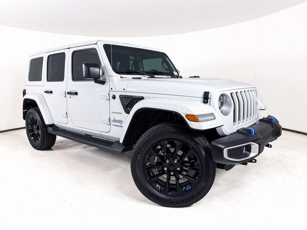 used 2022 Jeep Wrangler Unlimited 4xe car, priced at $32,620