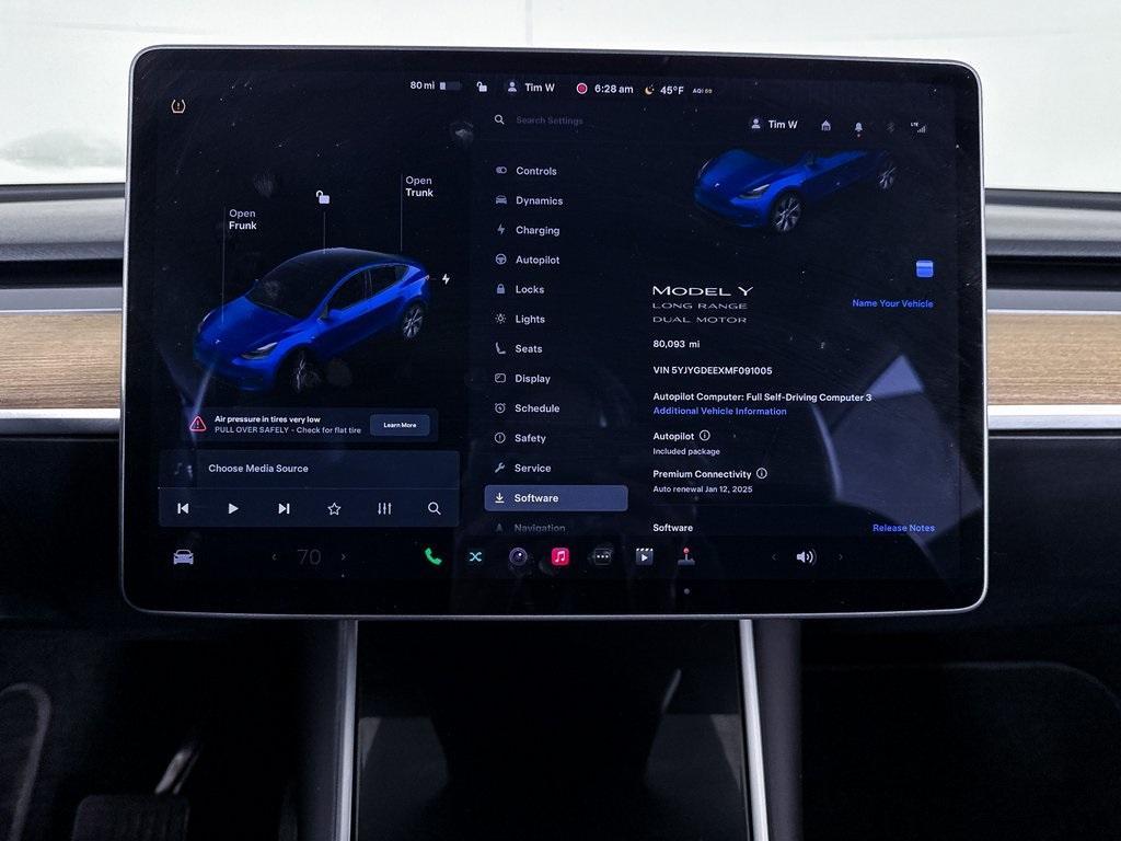 used 2021 Tesla Model Y car, priced at $24,980