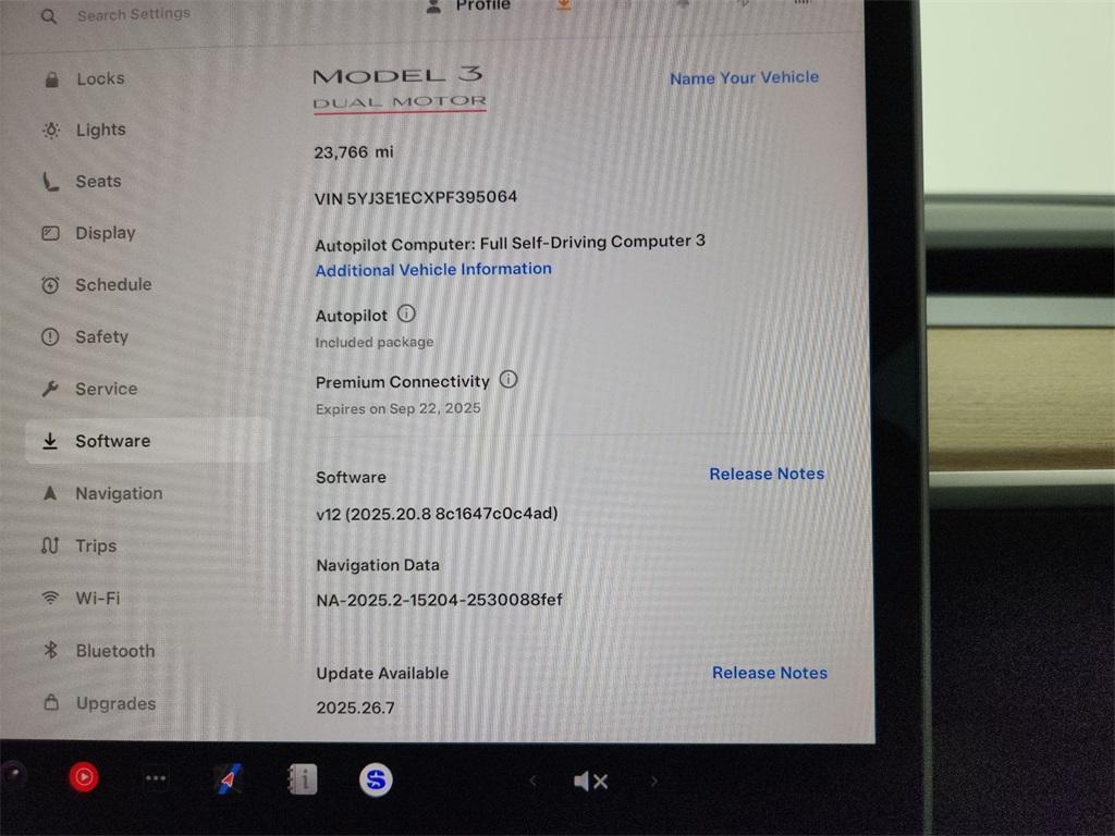 used 2023 Tesla Model 3 car, priced at $31,990