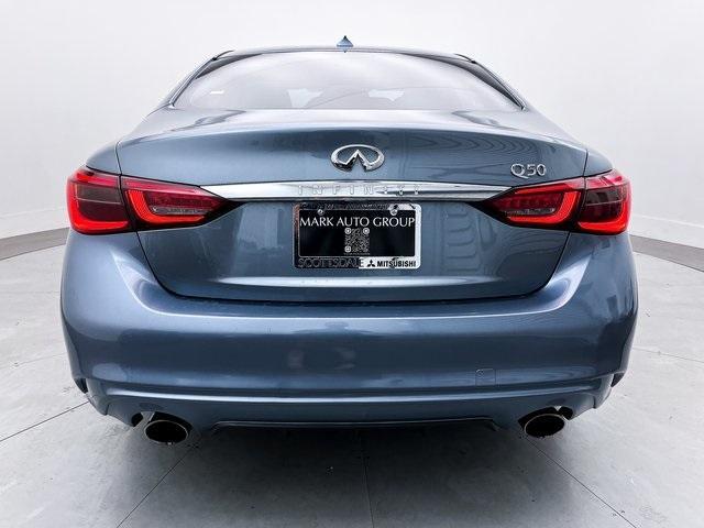 used 2018 INFINITI Q50 car, priced at $15,596