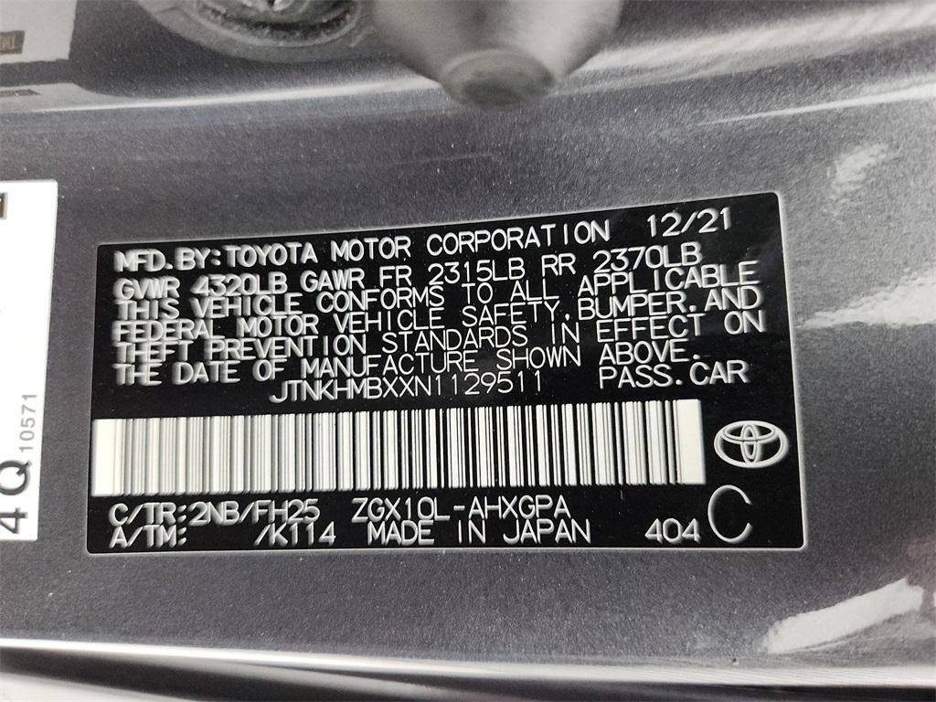 used 2022 Toyota C-HR car, priced at $21,995