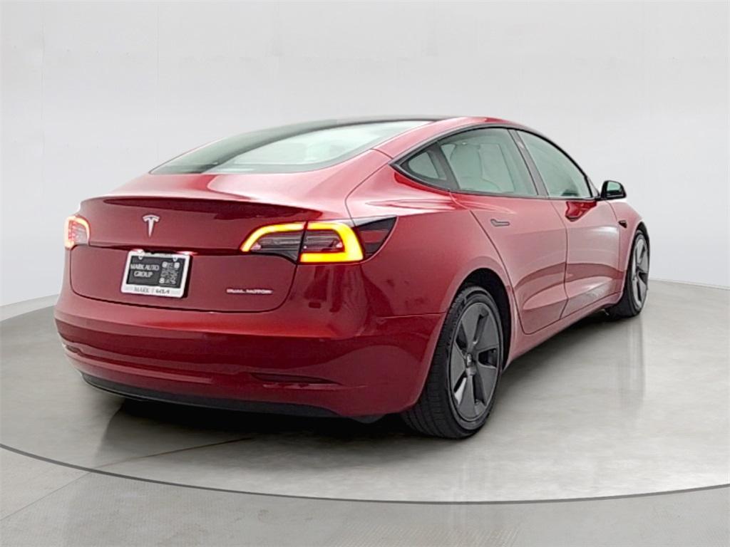 used 2021 Tesla Model 3 car, priced at $23,500