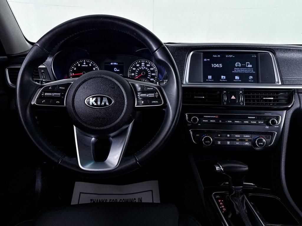 used 2019 Kia Optima car, priced at $10,000