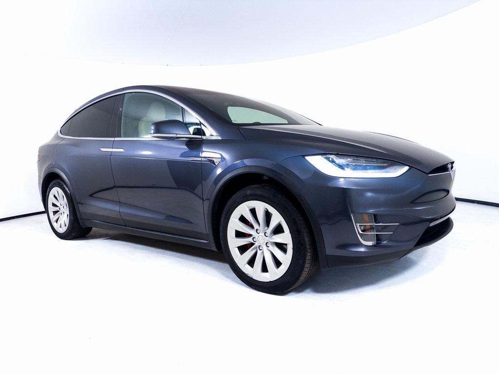 used 2020 Tesla Model X car, priced at $46,954