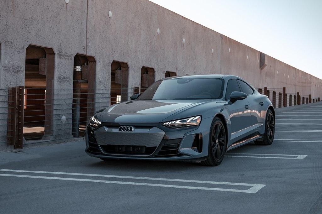 used 2022 Audi e-tron GT car, priced at $54,975