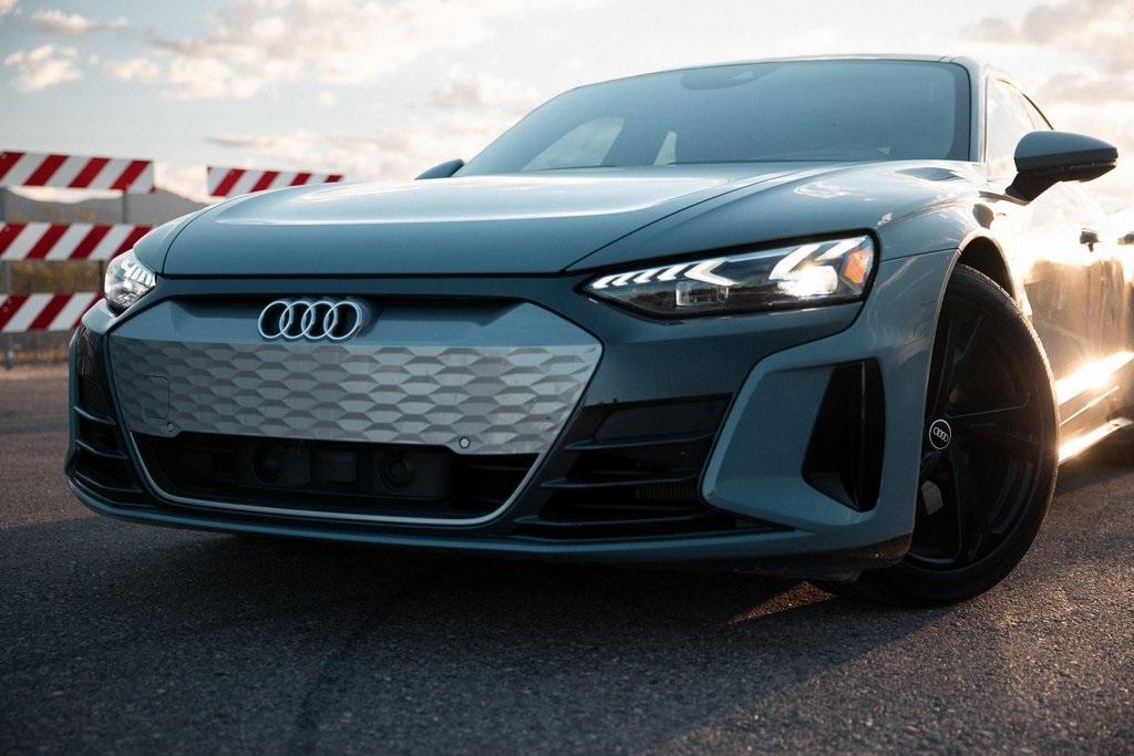 used 2022 Audi e-tron GT car, priced at $54,975