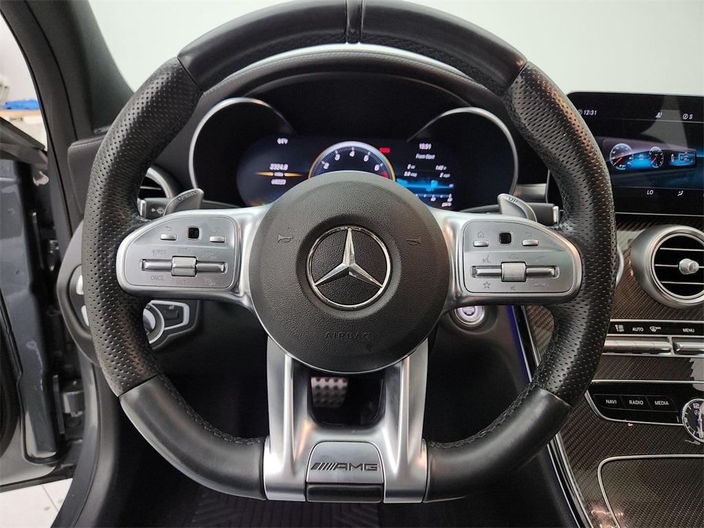 used 2020 Mercedes-Benz AMG C 43 car, priced at $32,992