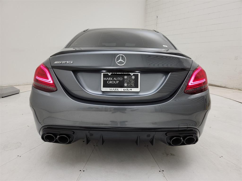 used 2020 Mercedes-Benz AMG C 43 car, priced at $32,992