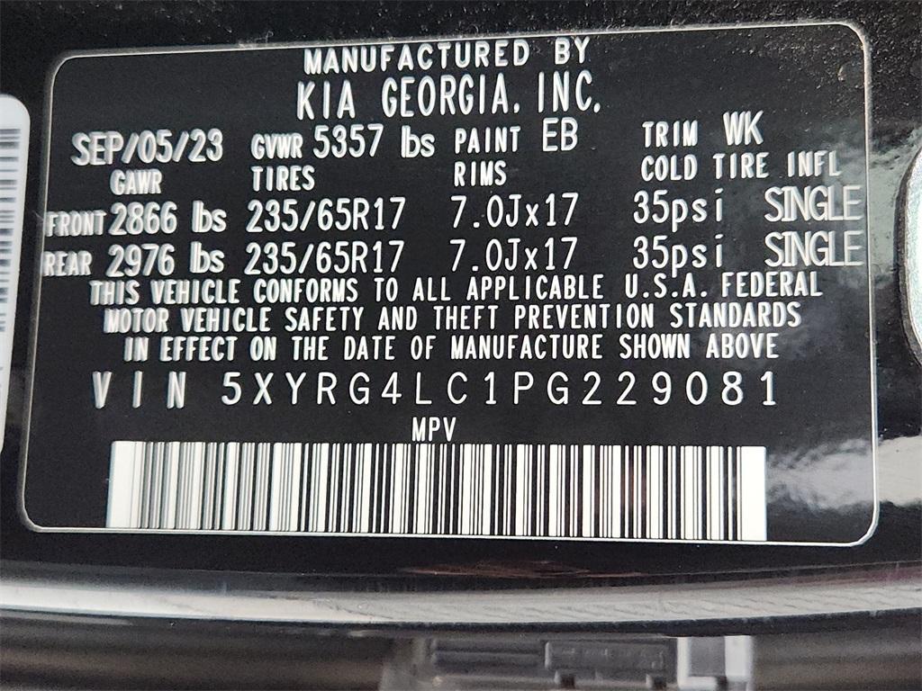 used 2023 Kia Sorento car, priced at $21,993