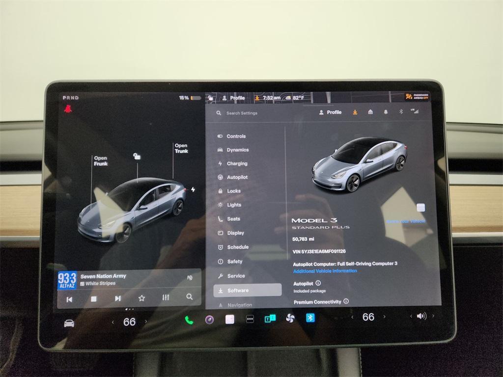 used 2021 Tesla Model 3 car, priced at $23,990