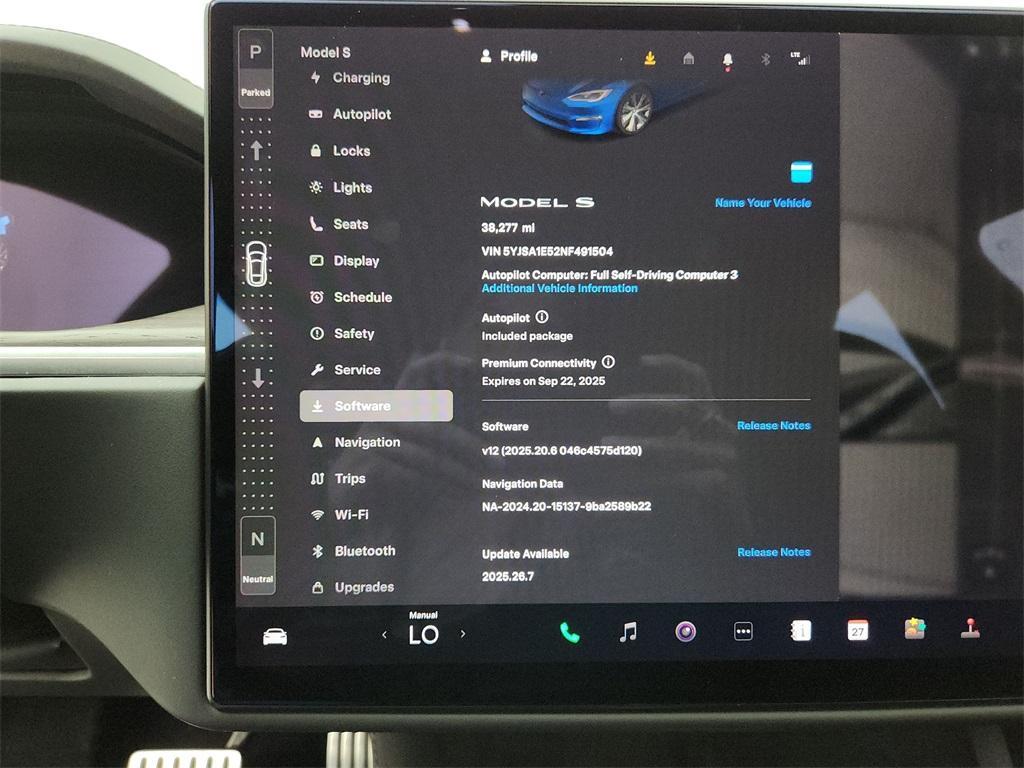 used 2022 Tesla Model S car, priced at $40,594