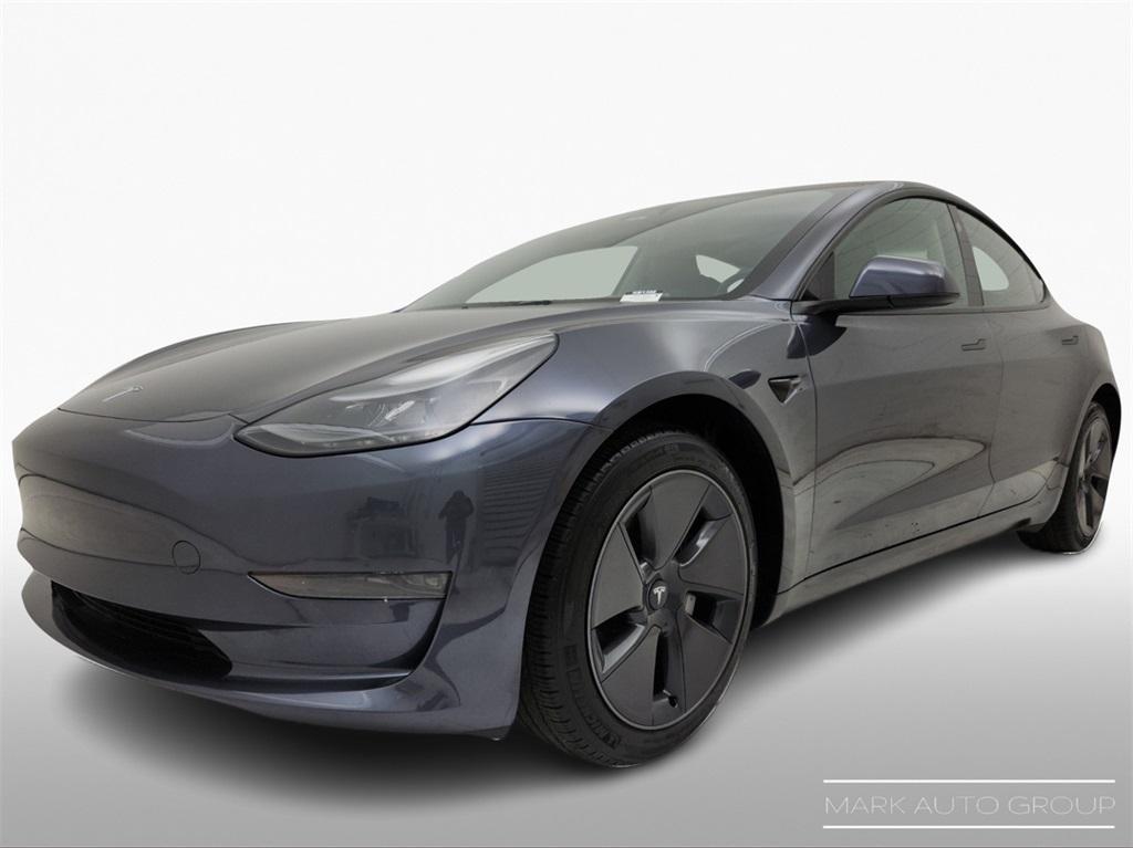 used 2023 Tesla Model 3 car, priced at $25,690