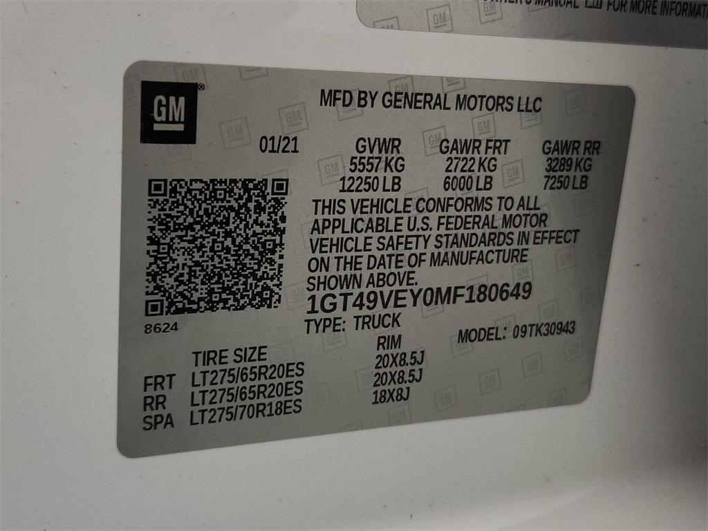 used 2021 GMC Sierra 3500 car, priced at $50,594