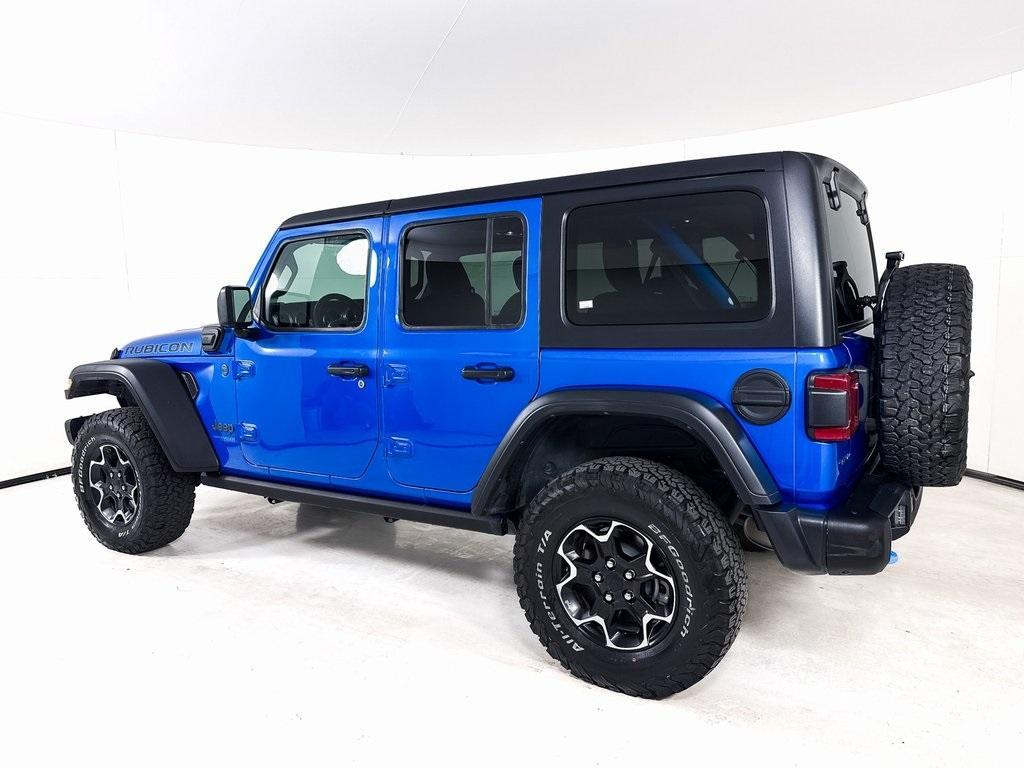 used 2021 Jeep Wrangler Unlimited 4xe car, priced at $36,500