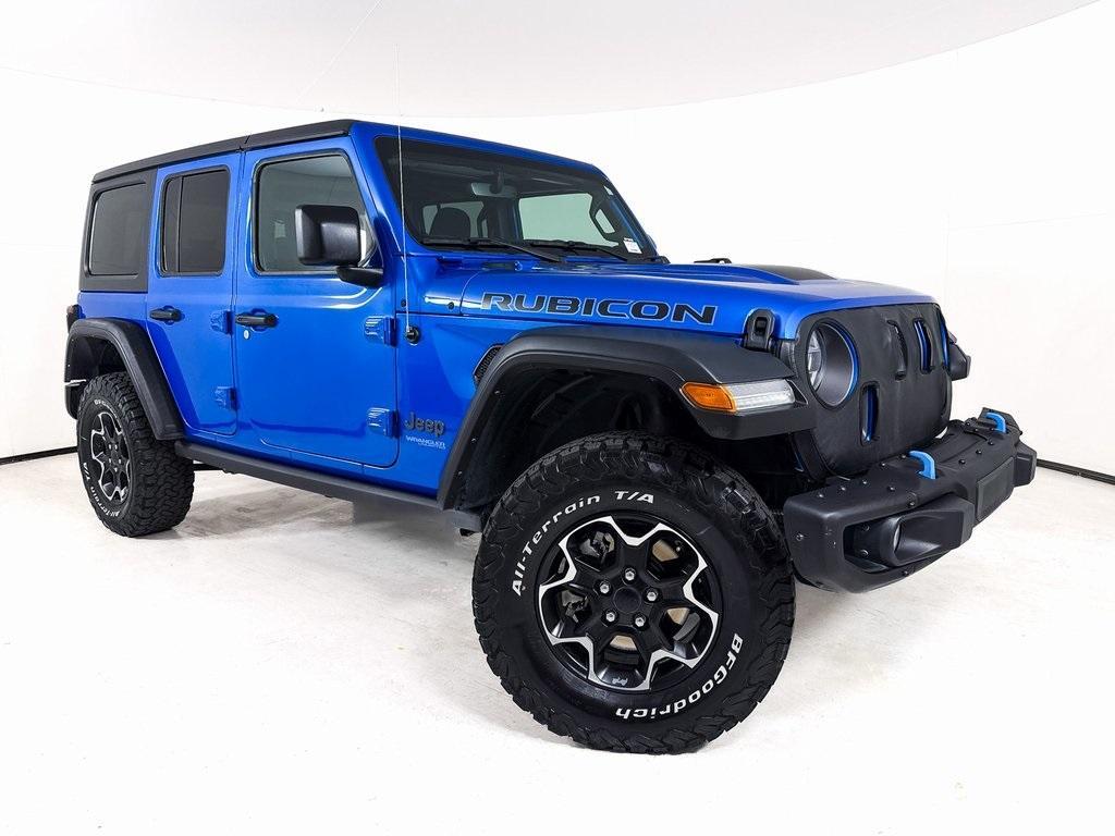 used 2021 Jeep Wrangler Unlimited 4xe car, priced at $36,500