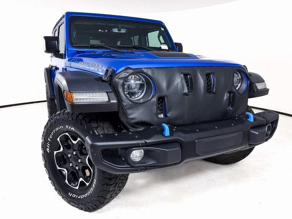 used 2021 Jeep Wrangler Unlimited 4xe car, priced at $36,500