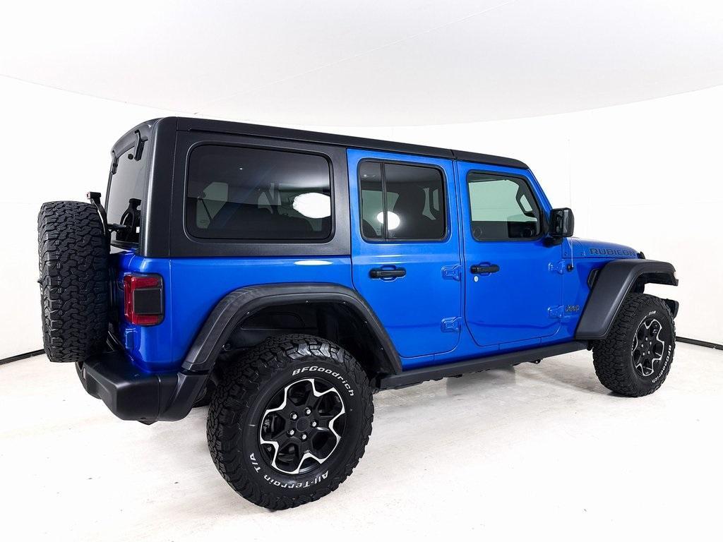 used 2021 Jeep Wrangler Unlimited 4xe car, priced at $36,500