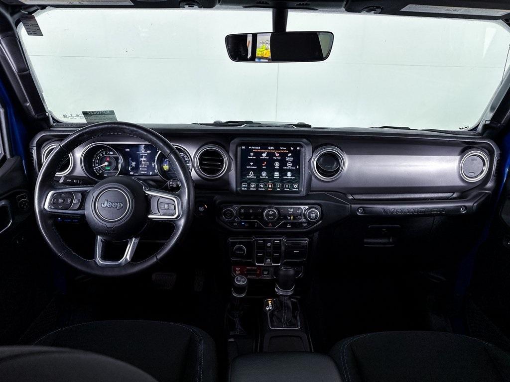 used 2021 Jeep Wrangler Unlimited 4xe car, priced at $36,500