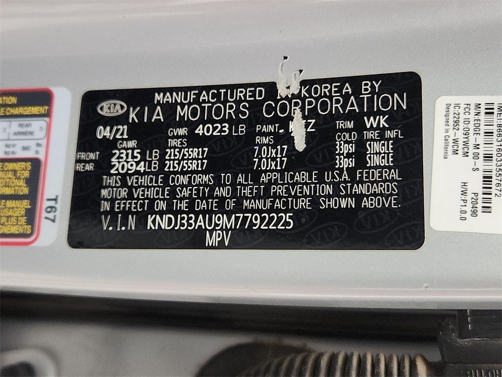 used 2021 Kia Soul car, priced at $13,991