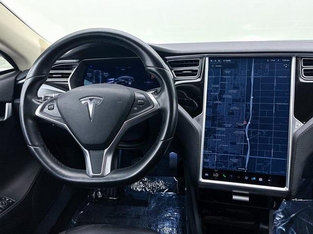 used 2015 Tesla Model S car, priced at $13,995