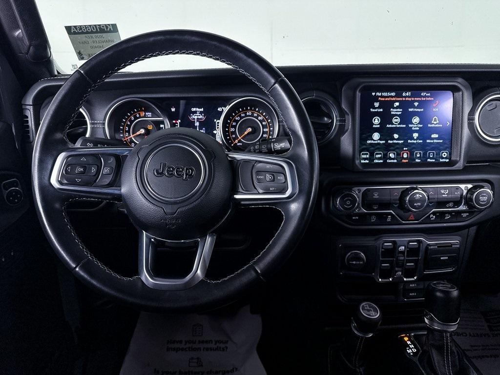 used 2020 Jeep Wrangler Unlimited car, priced at $34,623