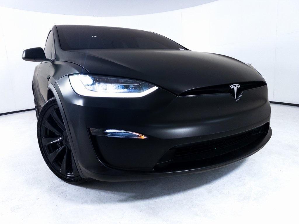 used 2022 Tesla Model X car, priced at $70,479