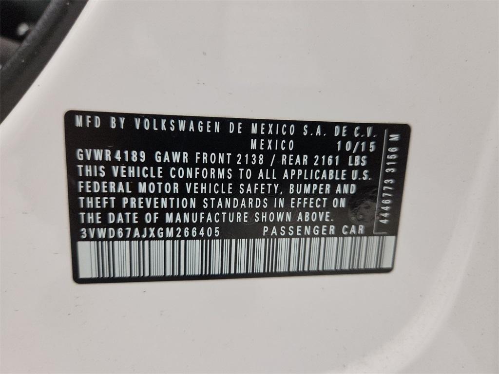 used 2016 Volkswagen Jetta car, priced at $6,996