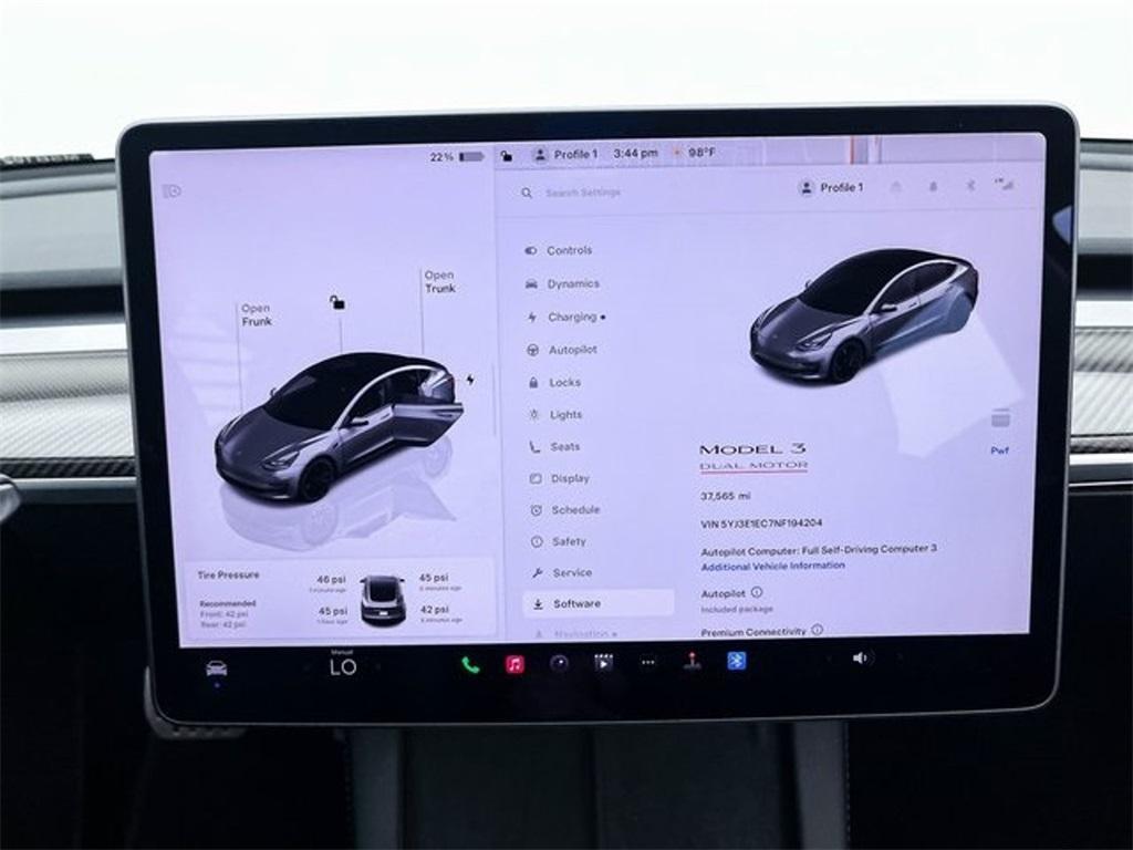 used 2022 Tesla Model 3 car, priced at $26,296