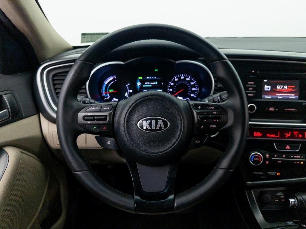 used 2015 Kia Optima Hybrid car, priced at $9,496