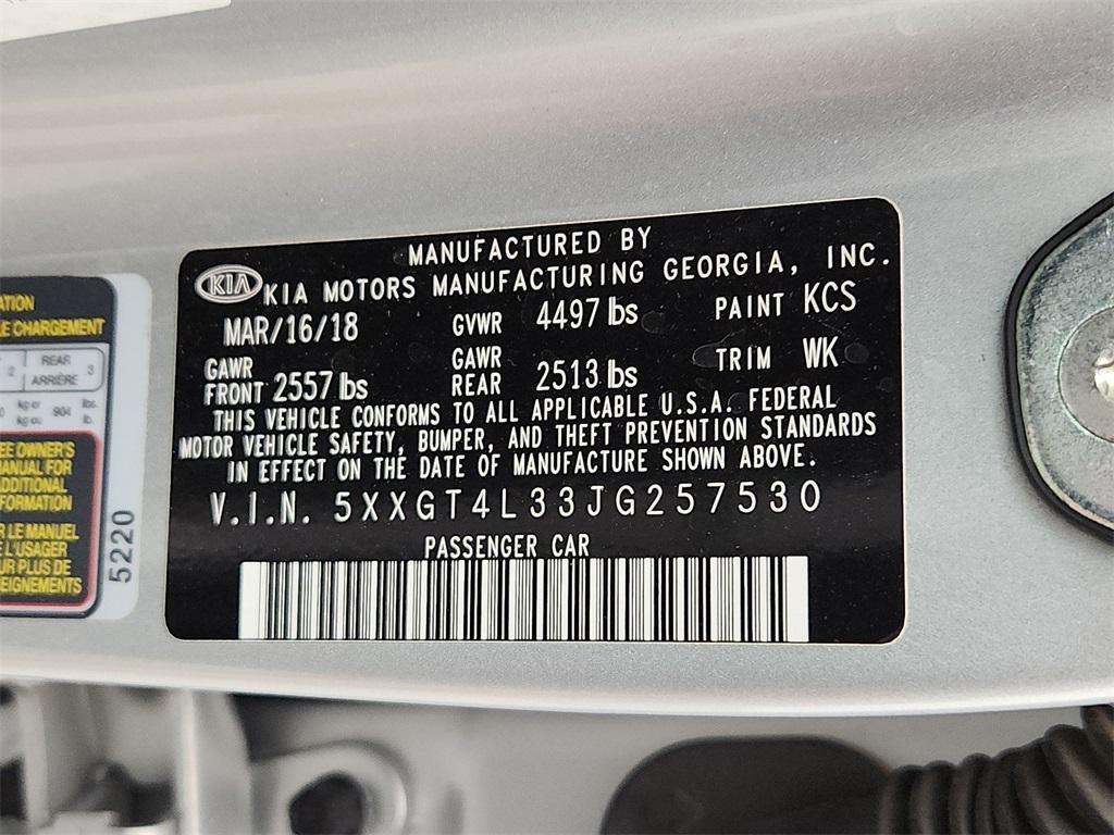 used 2018 Kia Optima car, priced at $12,991
