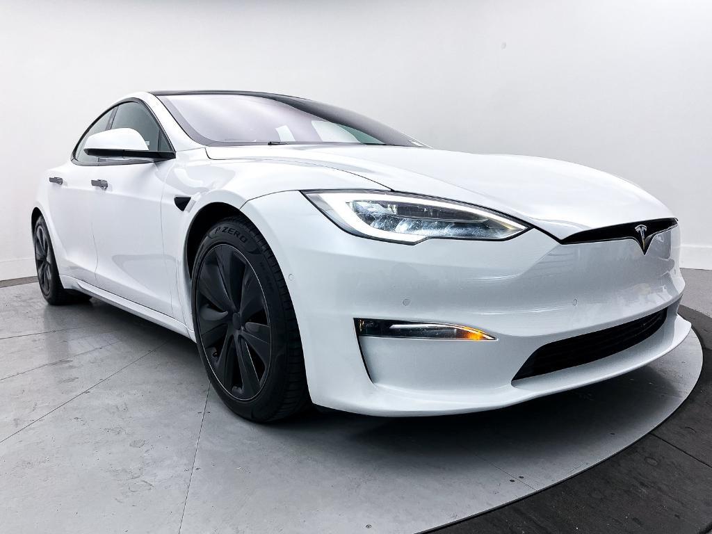 used 2021 Tesla Model S car, priced at $49,990
