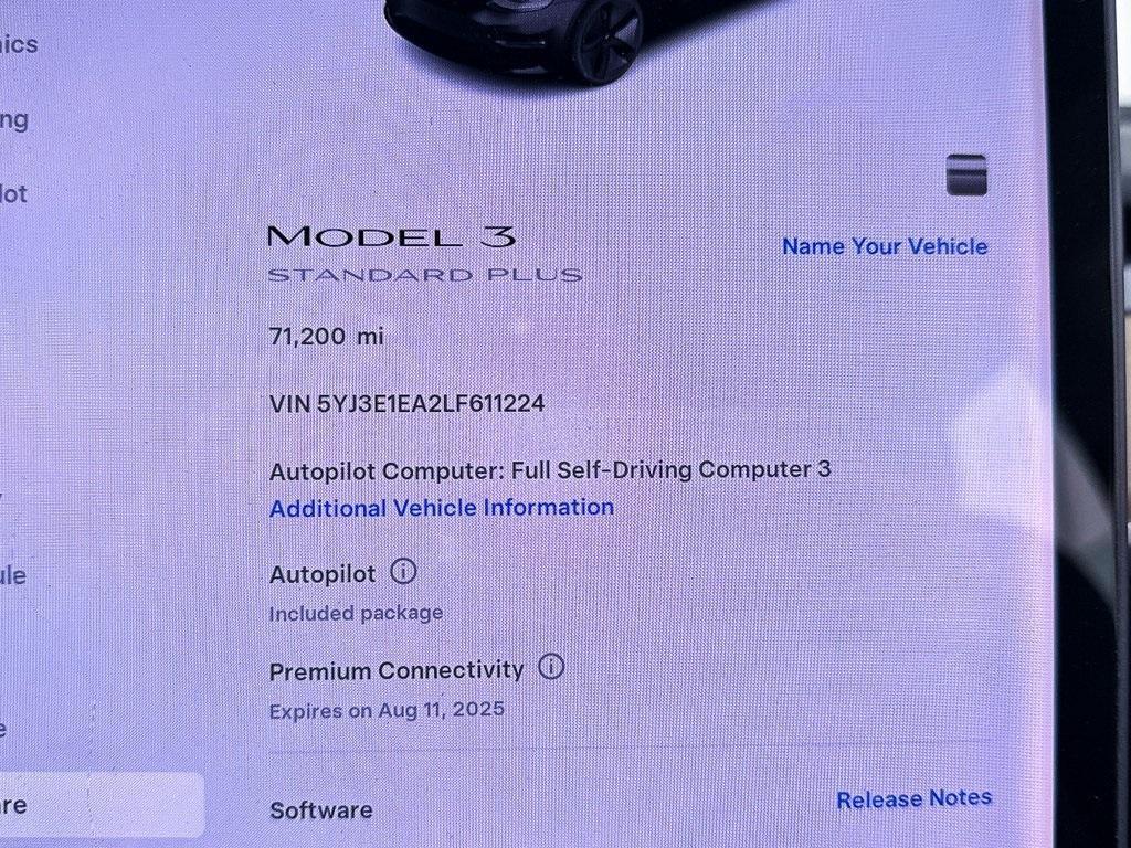 used 2020 Tesla Model 3 car, priced at $21,792